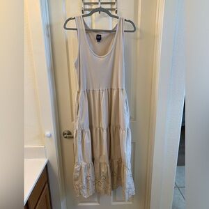 Gap midi dress. Size Large Tall.